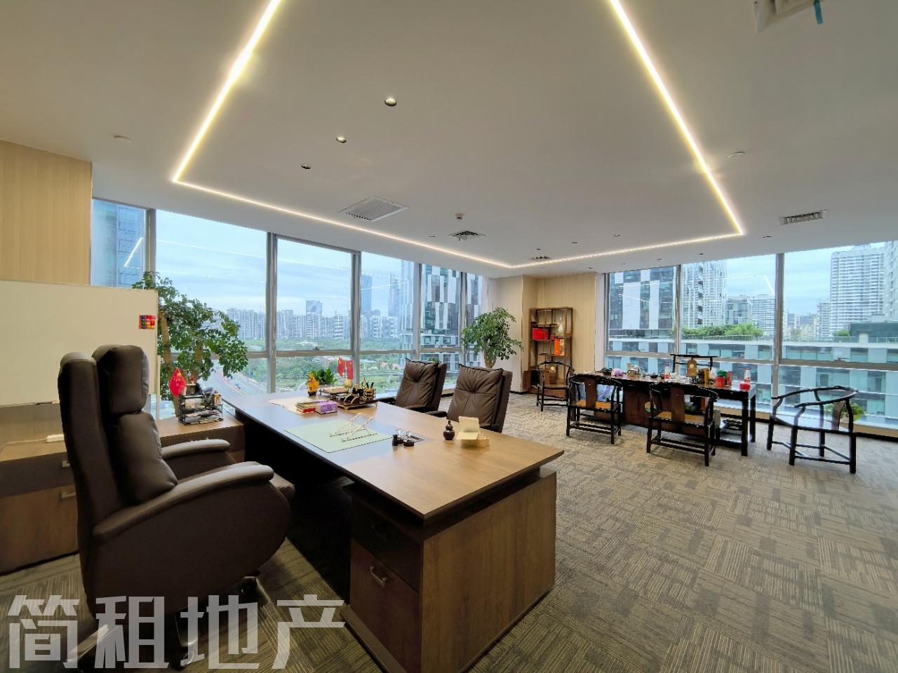 国信投资大厦 稀缺带家私整层 85%使用率