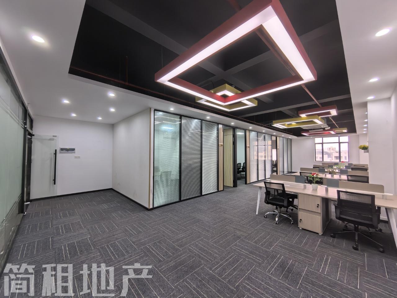 聚创金谷创意园 双地铁 带家具 户型方正