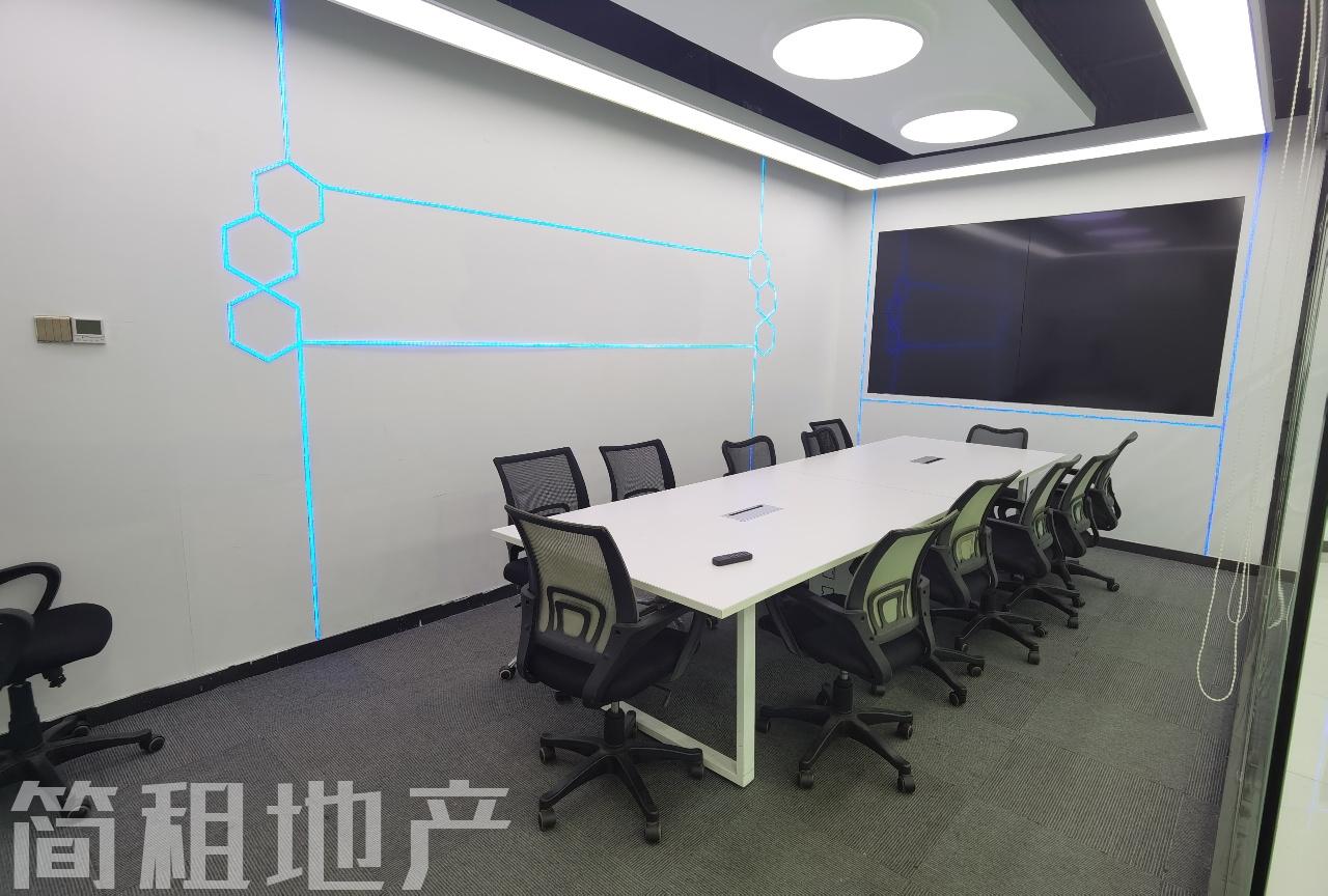 龙华中心 一手业主直租 精装修带家私汇海广场拎包办公_简租地产