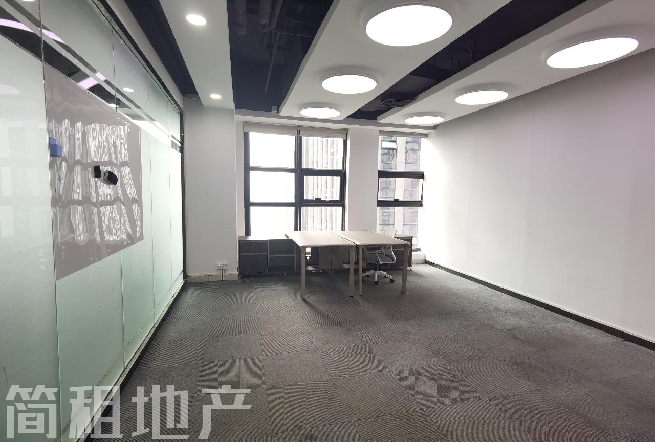 龙华中心 一手业主直租 精装修带家私汇海广场拎包办公_简租地产