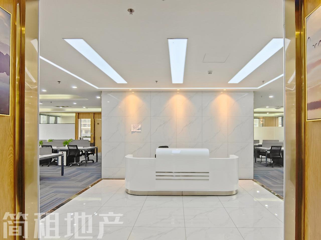 带家具 大新时代大厦 三面采光  可选多