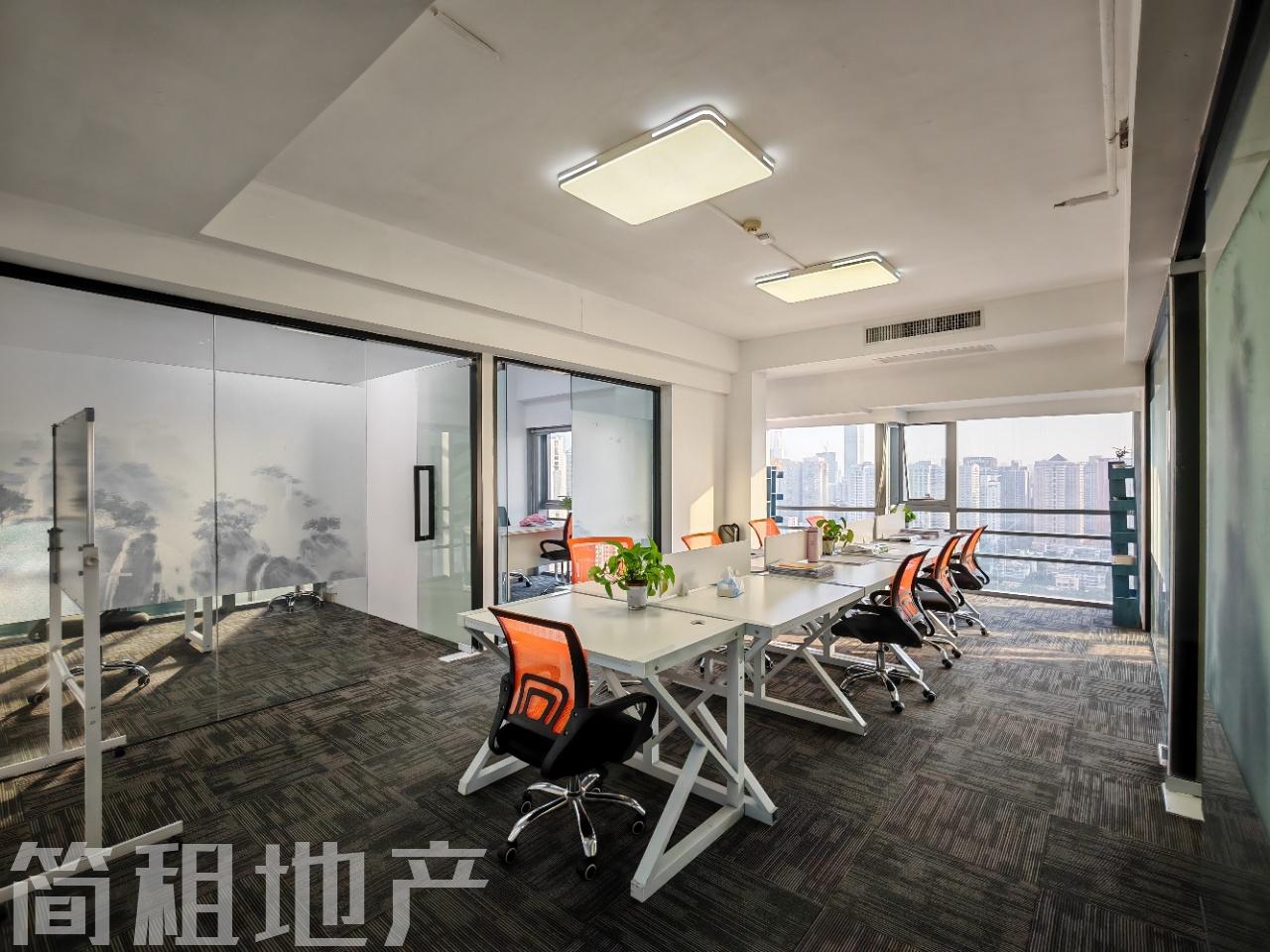 户型方正 不限行业 可上下水 楼下就是地铁 24小时空调 田厦金牛广场 