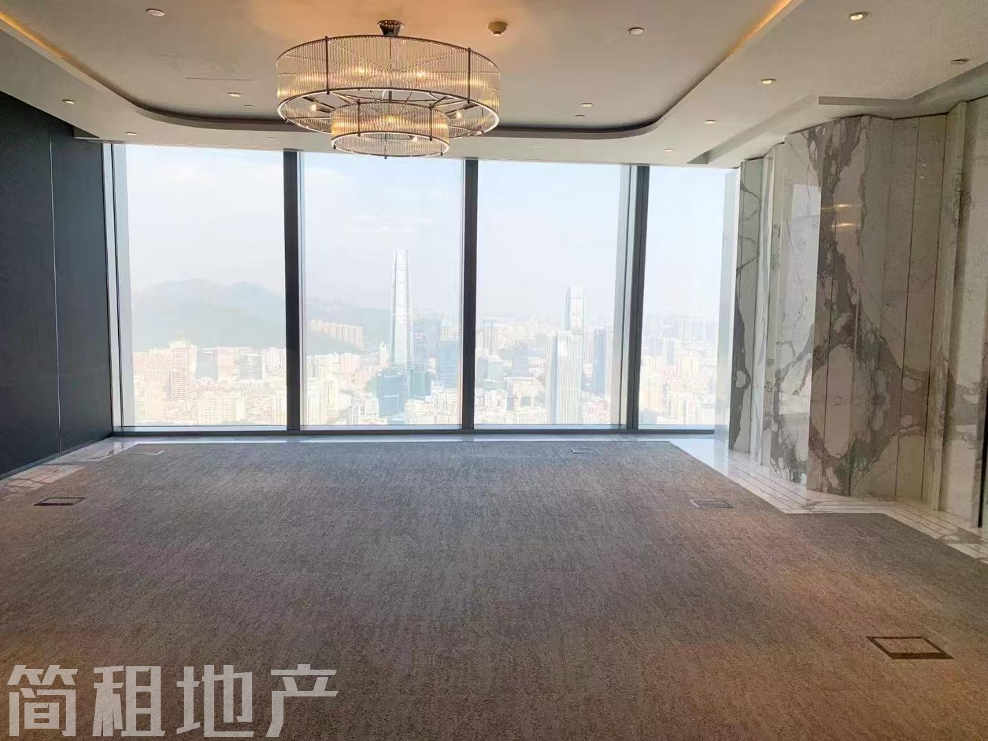 适合投资公司家族办公 京基100地标写字楼 精装653平