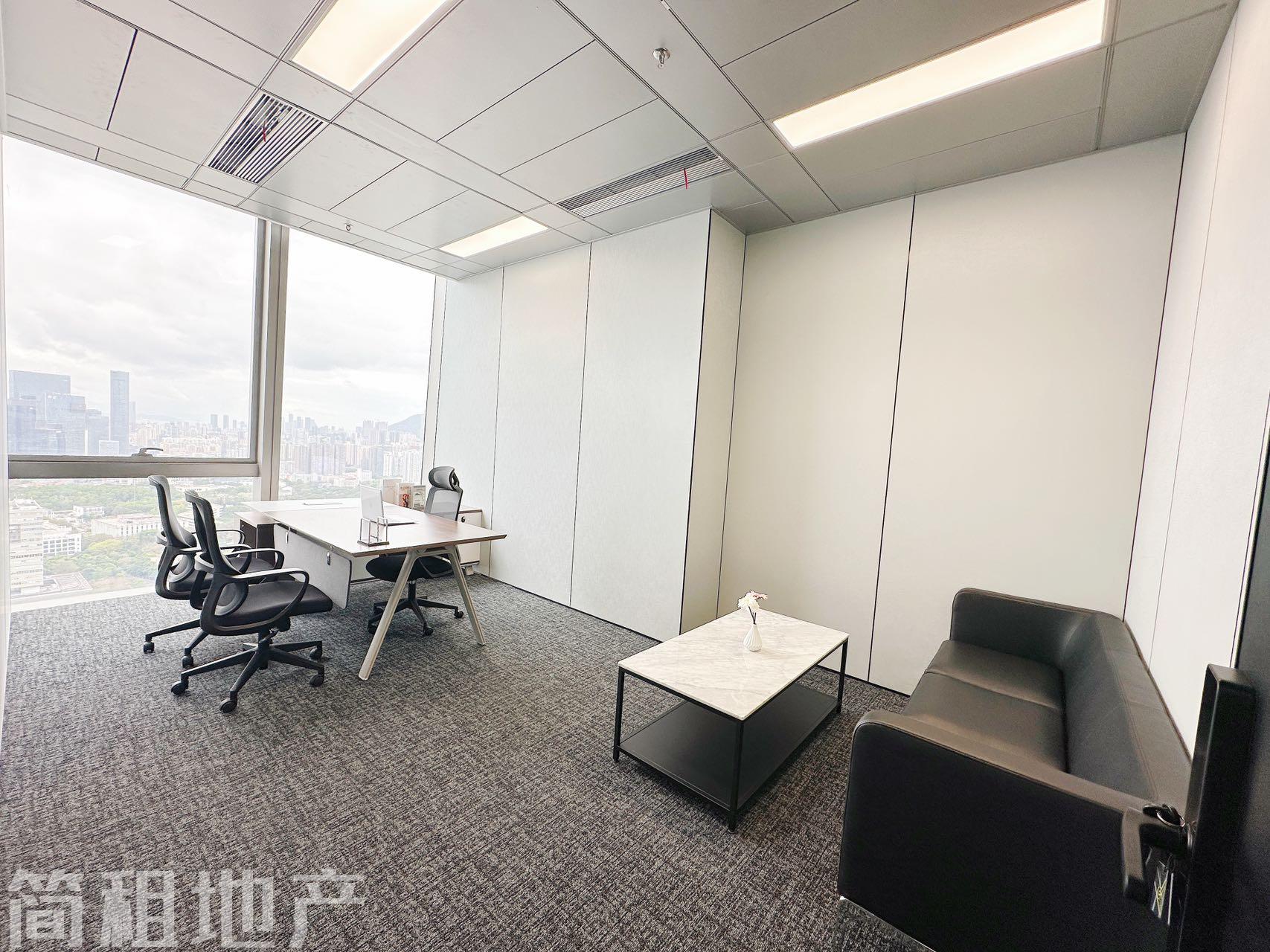 带家具 高区无敌视野 地标建筑 深南首排 汉京金融中心