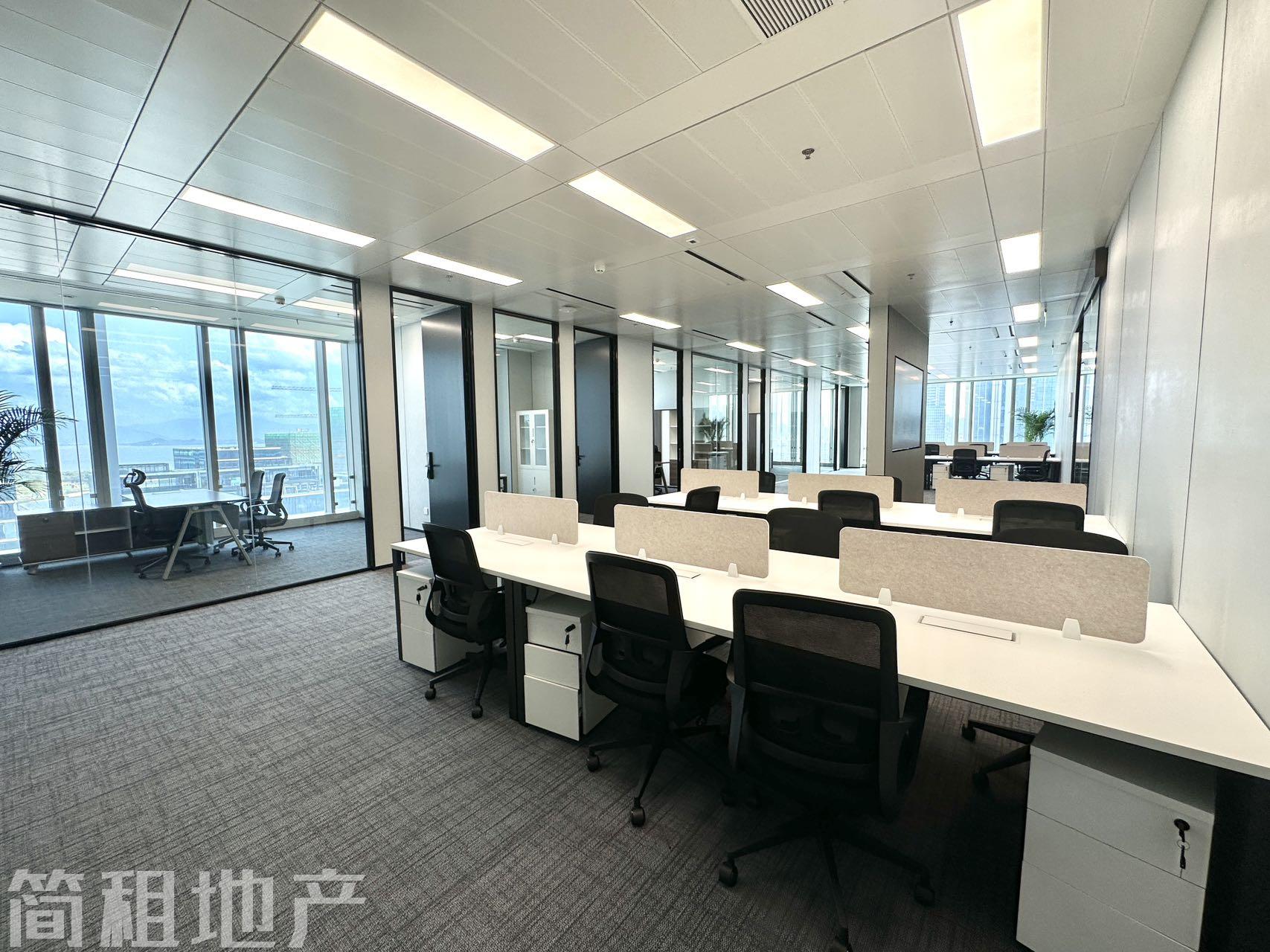 东南采光 带家具 后海总部基地 带公共配套 新楼 联想后海中心