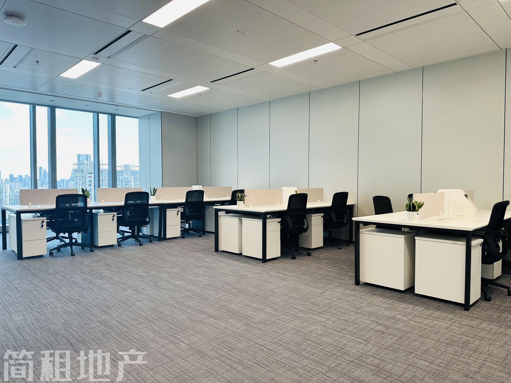 2个隔间 带家具 后海总部基地 带公共配套 新楼 联想后海中心