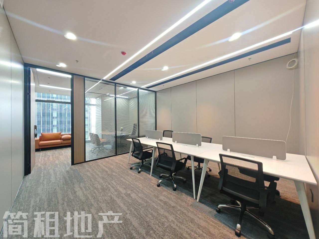 精装带家具 新楼 24小时空调 楼下就是地铁 盛龙时代广场_简租地产