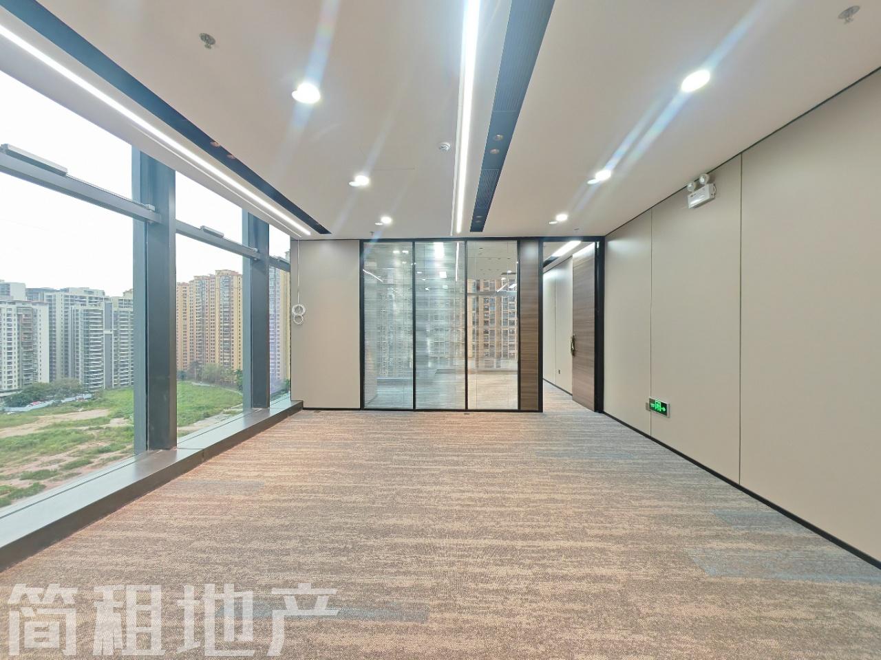 双面采光 24小时空调 新楼  楼下就是地铁 盛龙时代广场