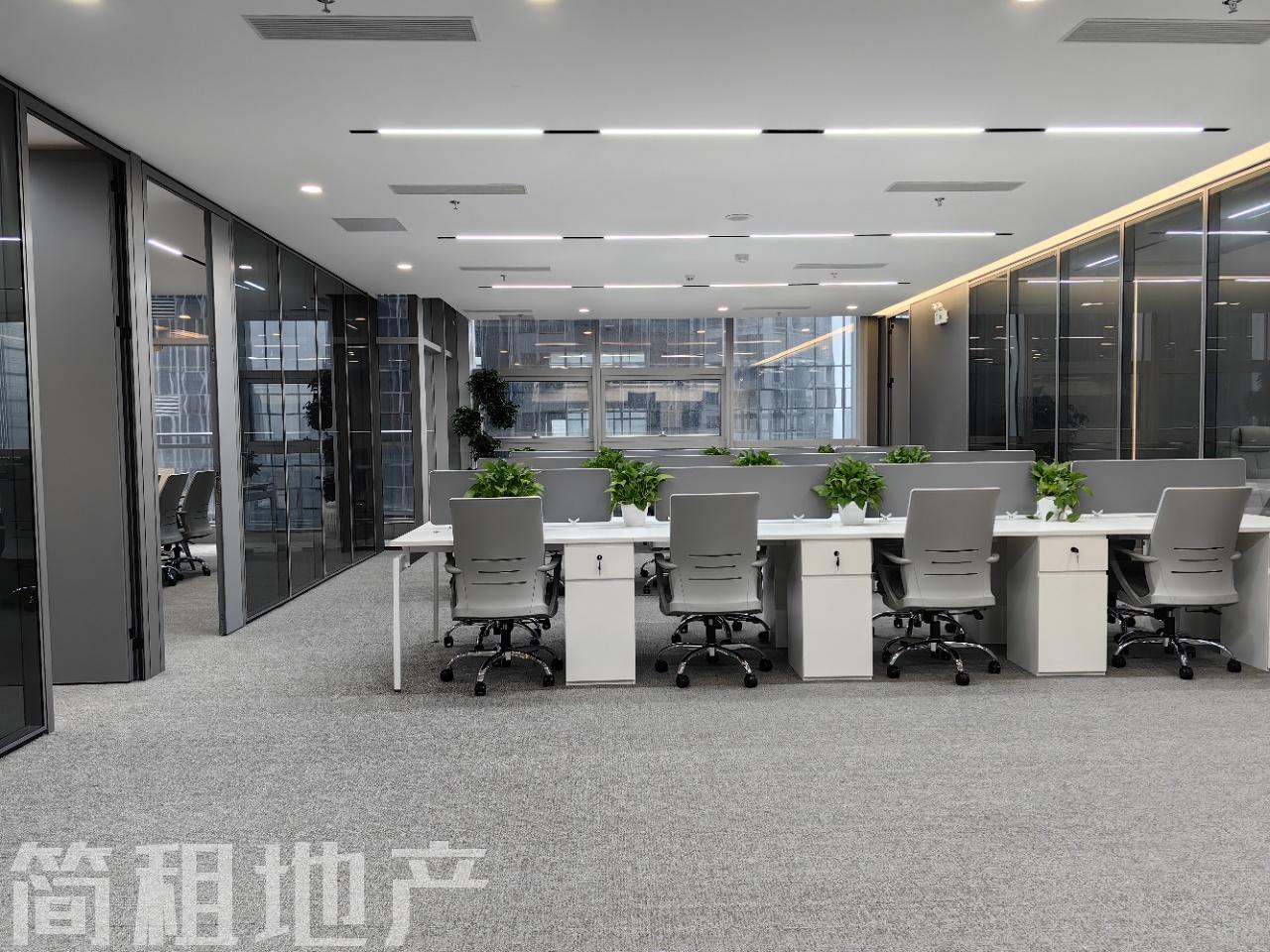 南山科技园精装带家私388平 双地铁口 彩讯科技大厦拎包办公