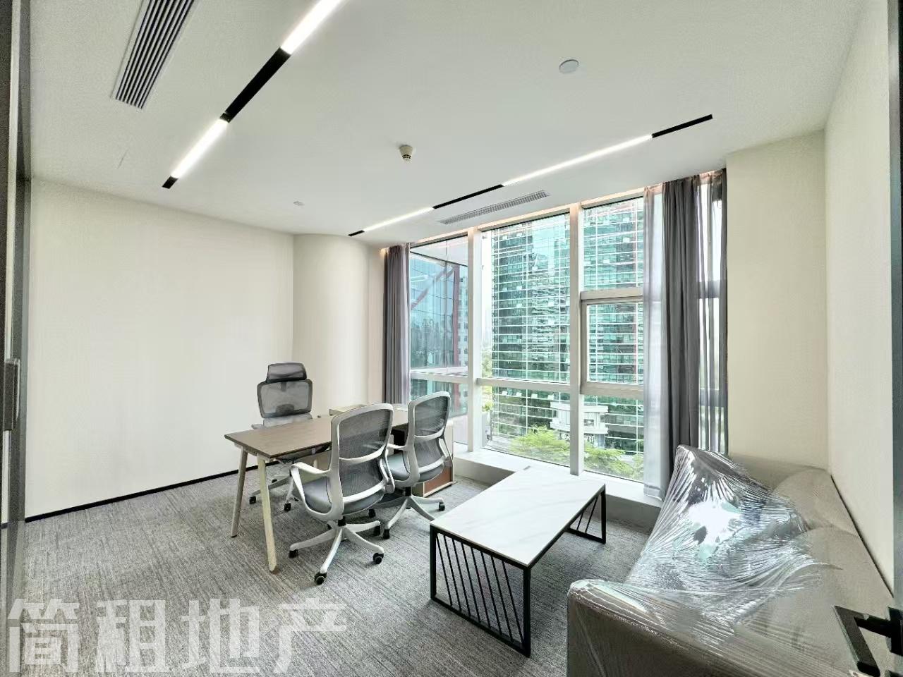 隔间大 带家具 全新精装 近地铁 新精装 带家具 方大大厦