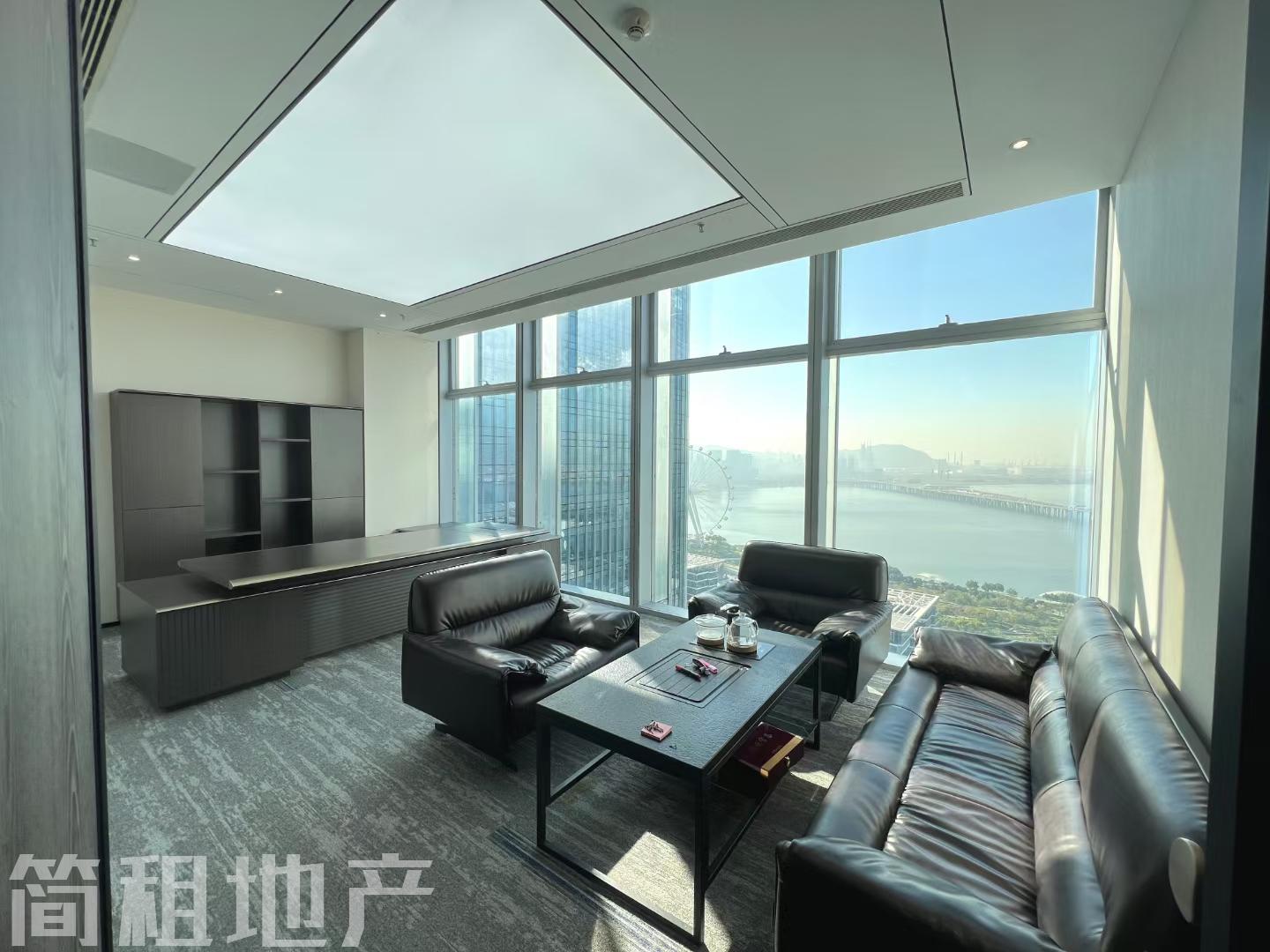 朝南无遮挡海景 前海卓越宝中时代广场精装398平