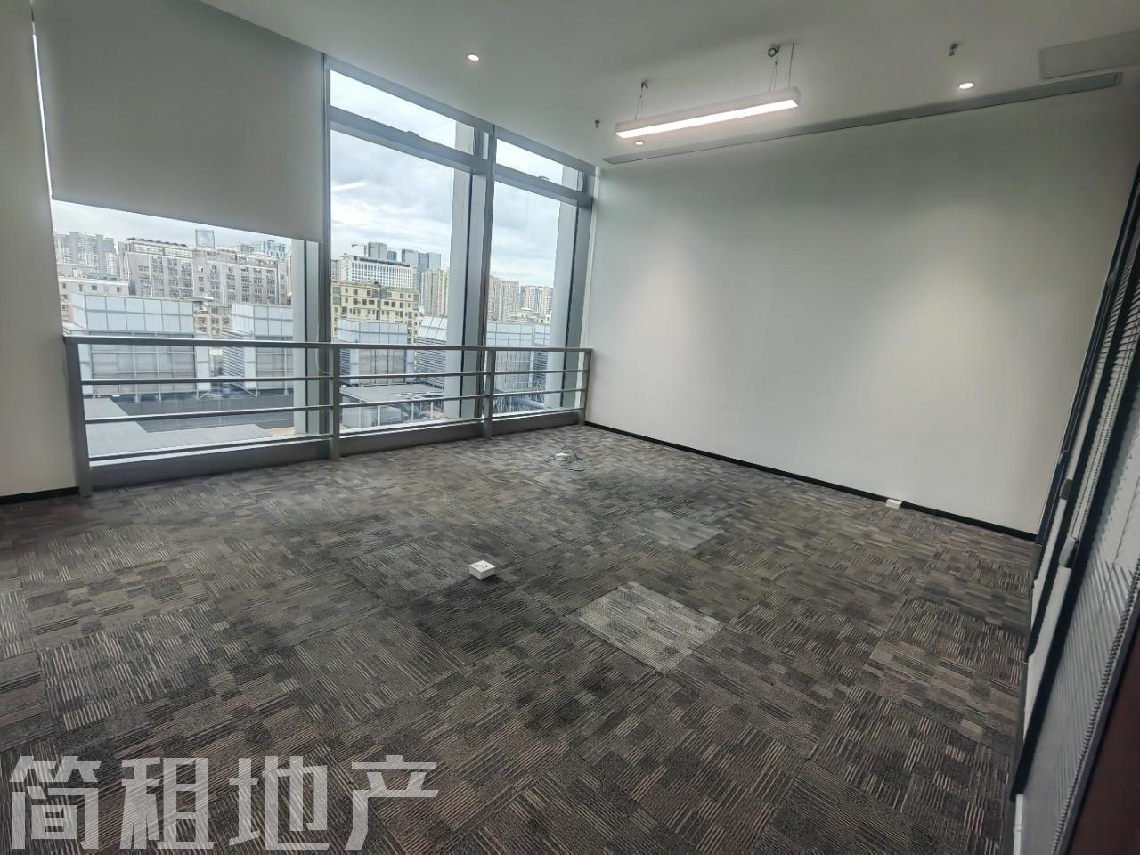 坪洲地铁口 西乡地标写字楼前城中心精装322平 东南双面采光