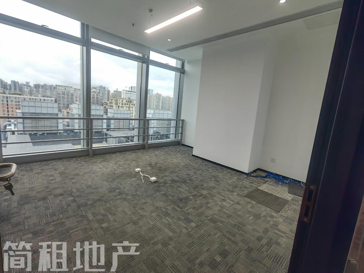 坪洲地铁口 西乡地标写字楼前城中心精装322平 东南双面采光_简租地产