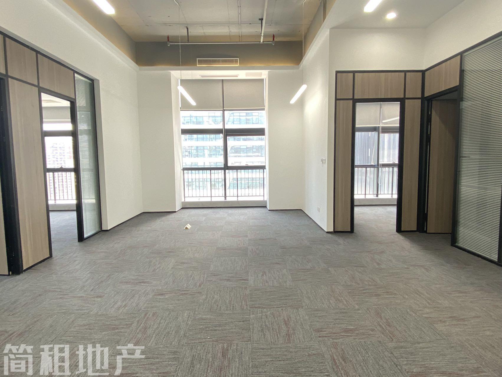 东北双面采光 万庭大厦精装265平 宝安高端写字楼出租 双地铁口_简租地产