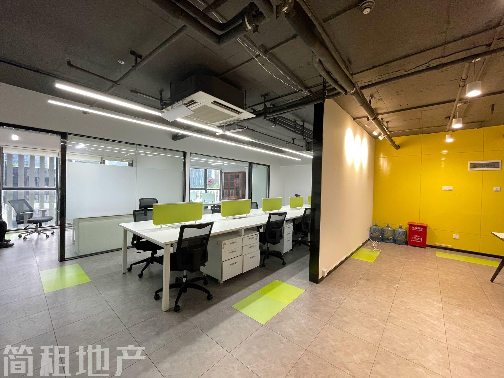电梯口 带家具 双地铁口 深圳湾科技生态园 园林式办公