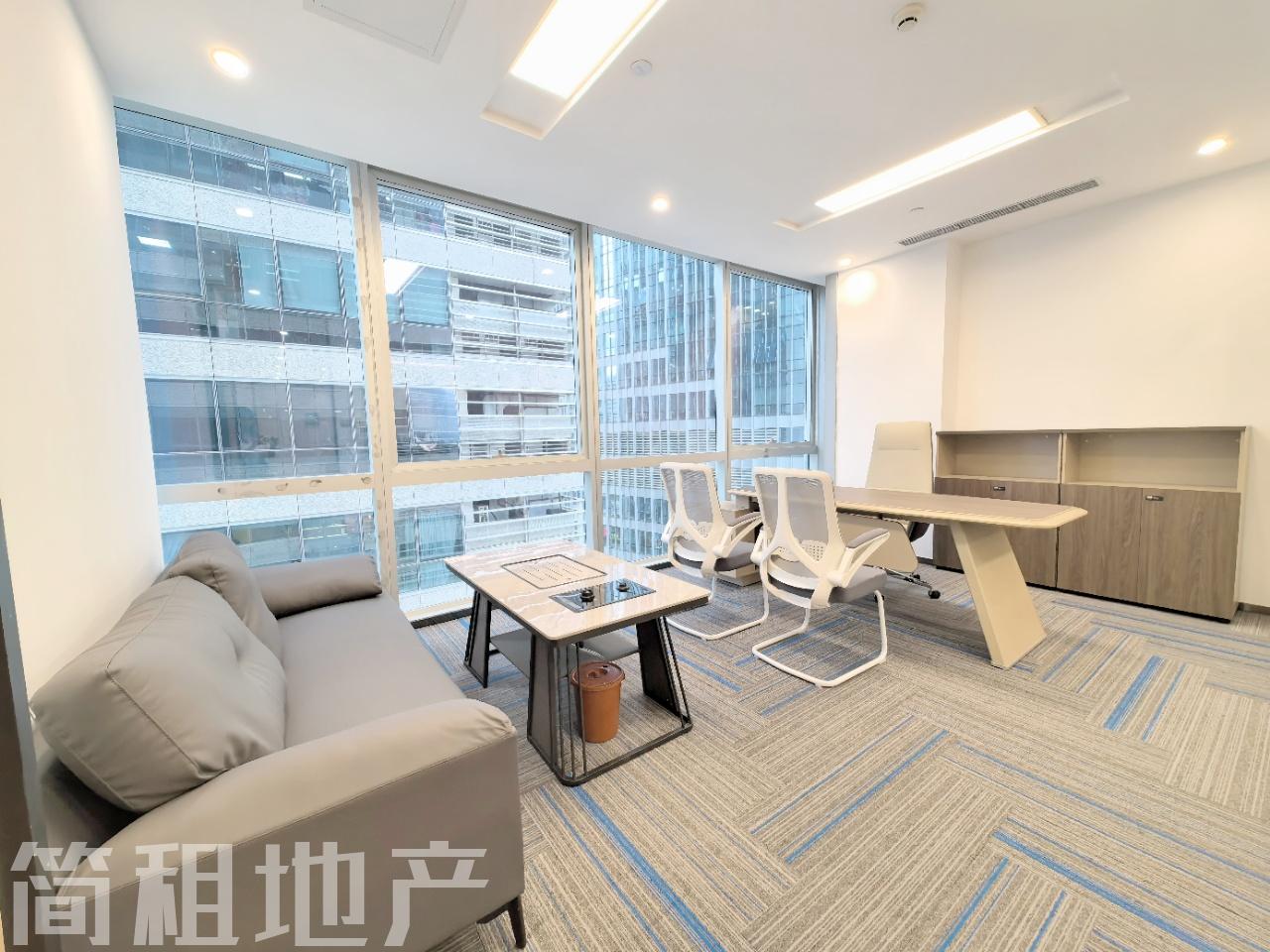 带办公家具 大冲商务中心 楼下就是地铁 周边配套成熟