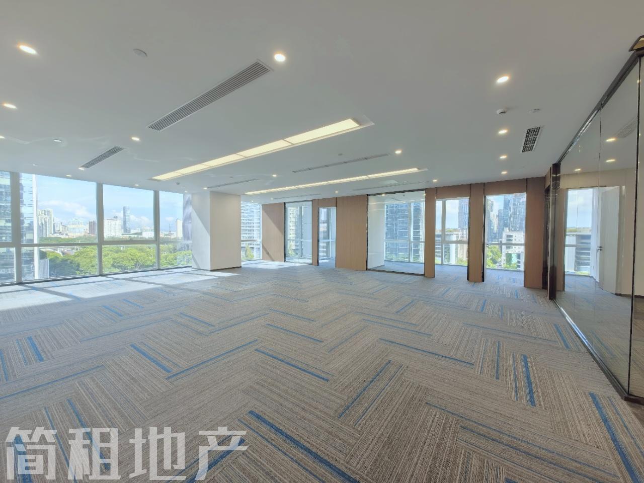 东南双面采光 大冲商务中心 楼下就是地铁 周边配套成熟