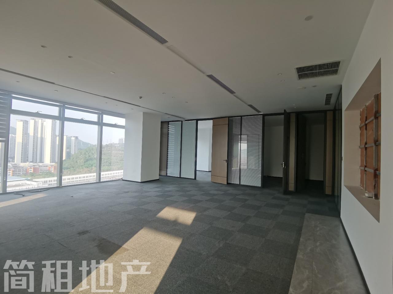 毛坯精装均有 大小可选  近地铁 新楼 侨城一号广场 24小时空调