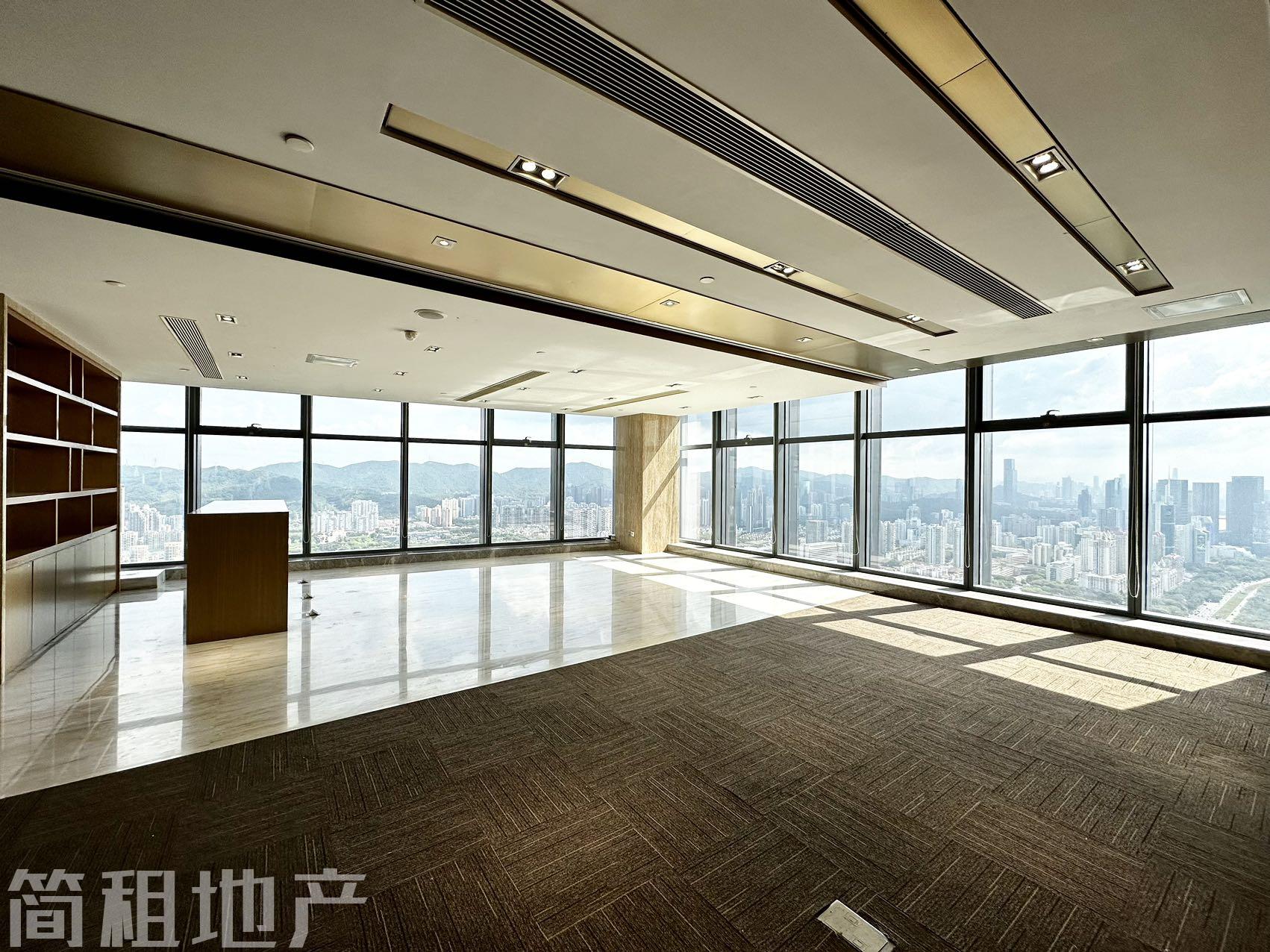 绿景NEO大厦 车公庙地标双地铁口 一线海景精装修拎包办公