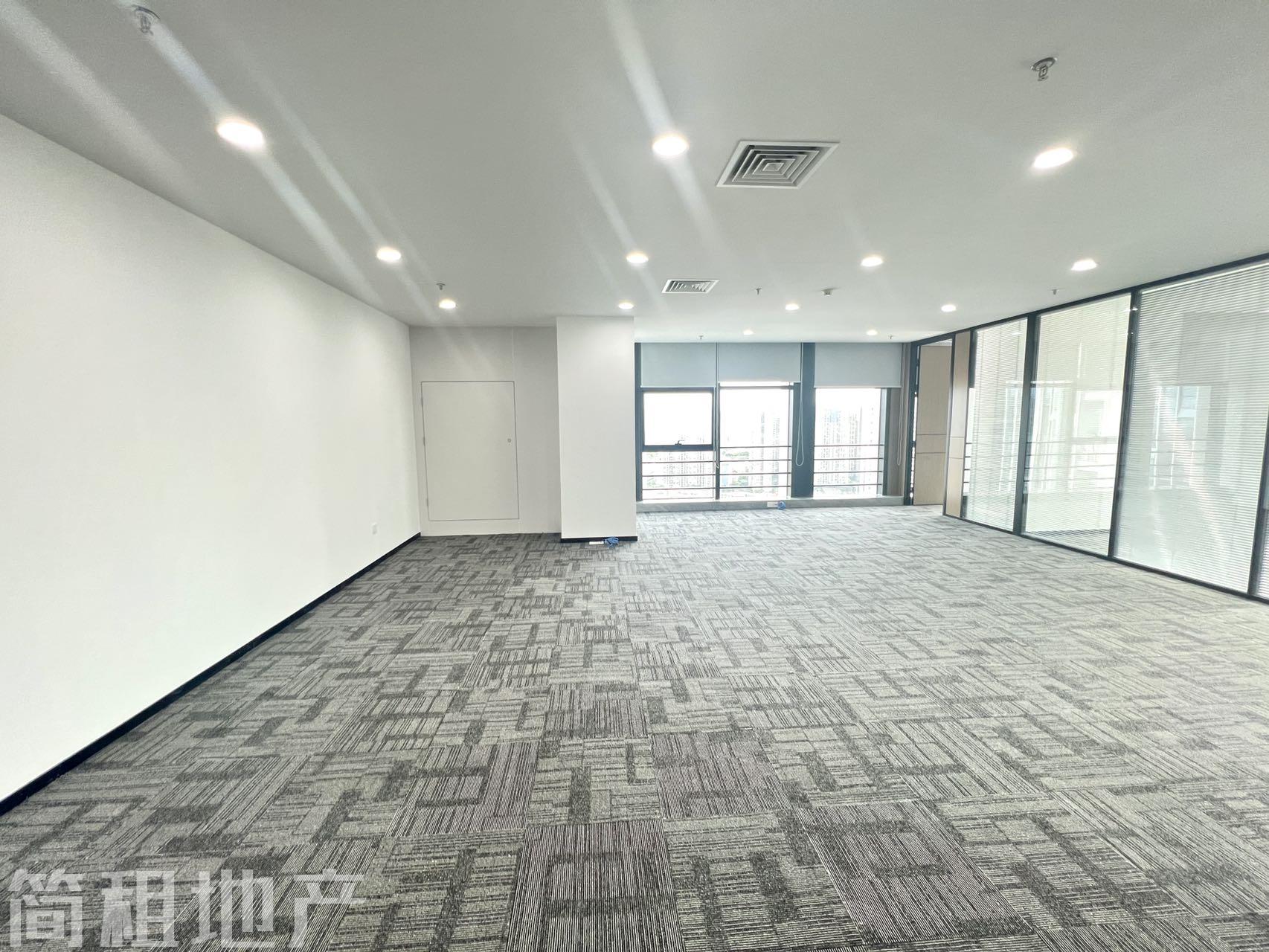  使用率6成 双面采光落地窗 西乡奋成智谷大厦精装241平