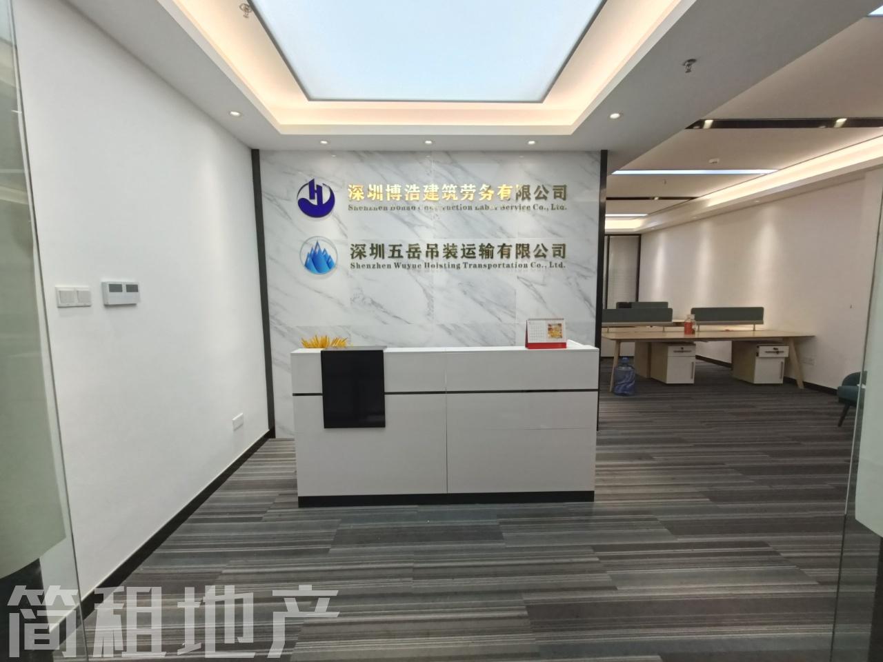 大前台 带家具 新装修 砃枫科技大厦 带免费配套 空调自控