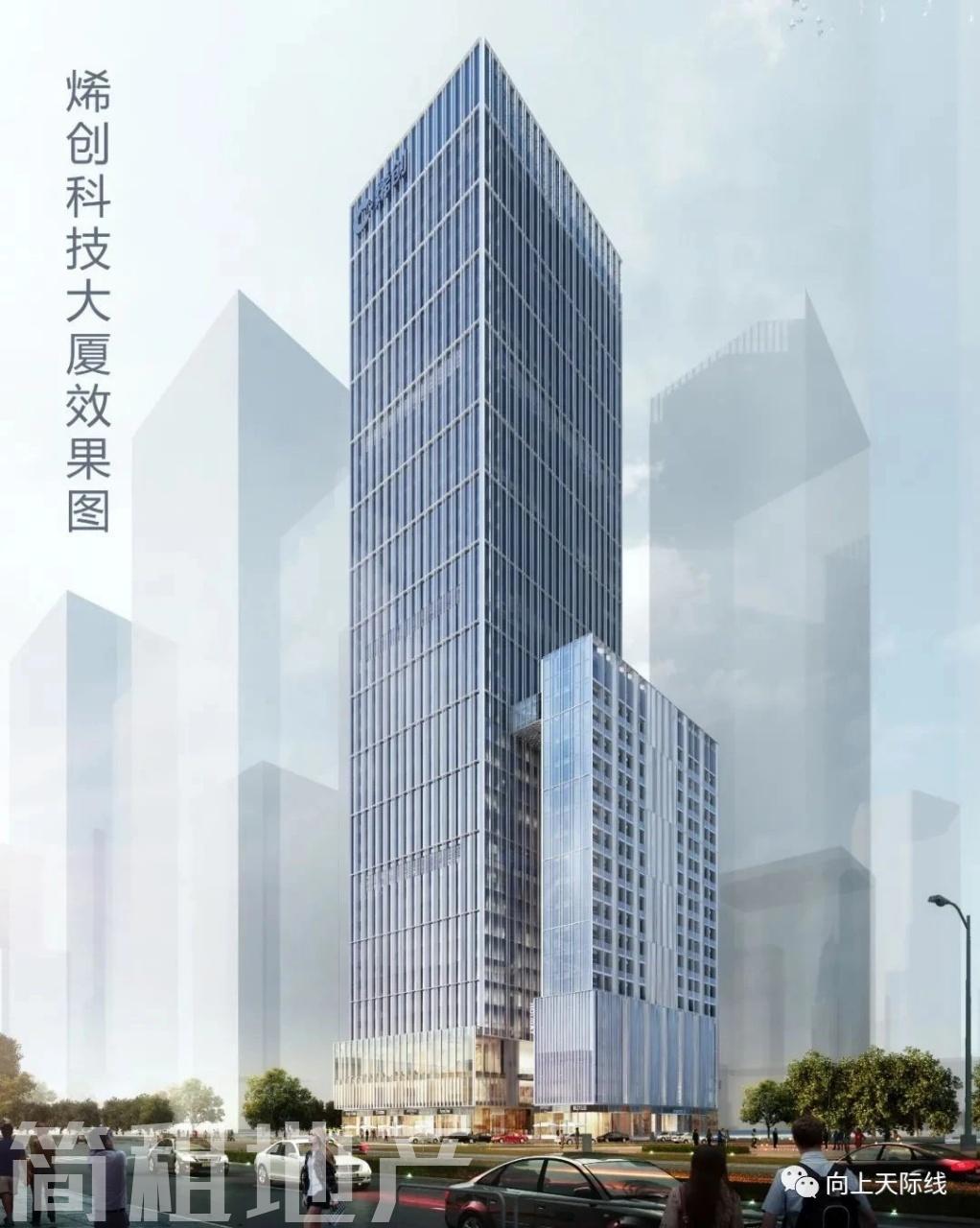 可定制装修 格局可改 精装交付 大小可选 烯创科技大厦