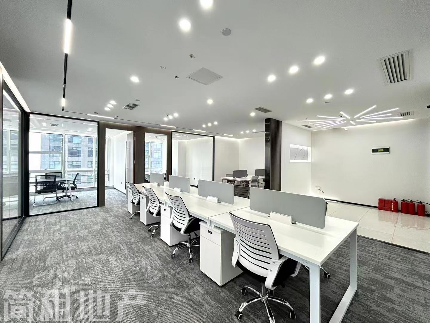 福田CBD金中环全新精装修386平带全套家私业主直租拎包办公