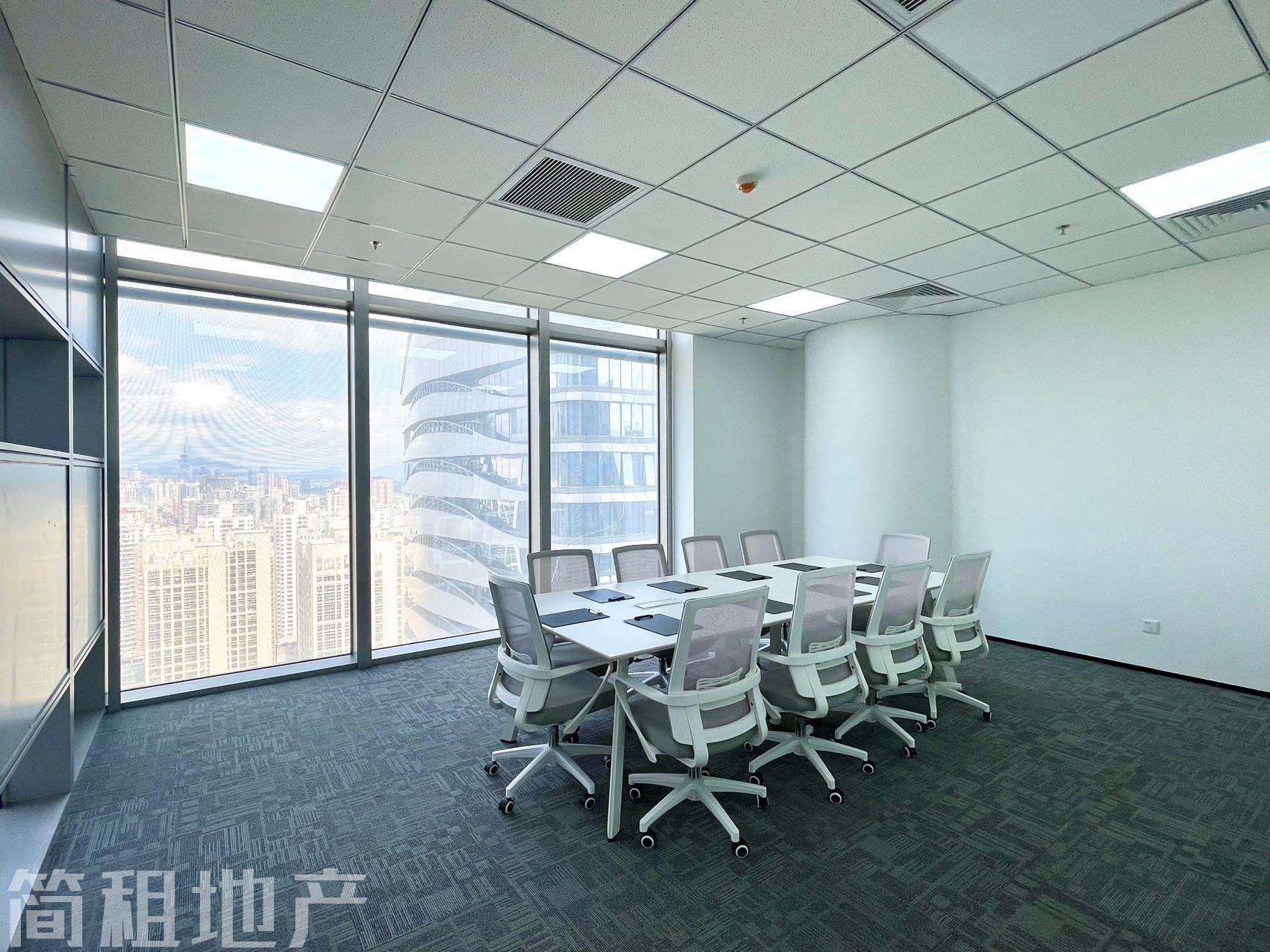 福田新地标 大百汇中心精装带全套智能家私 双面采光拎包办公开发商直租