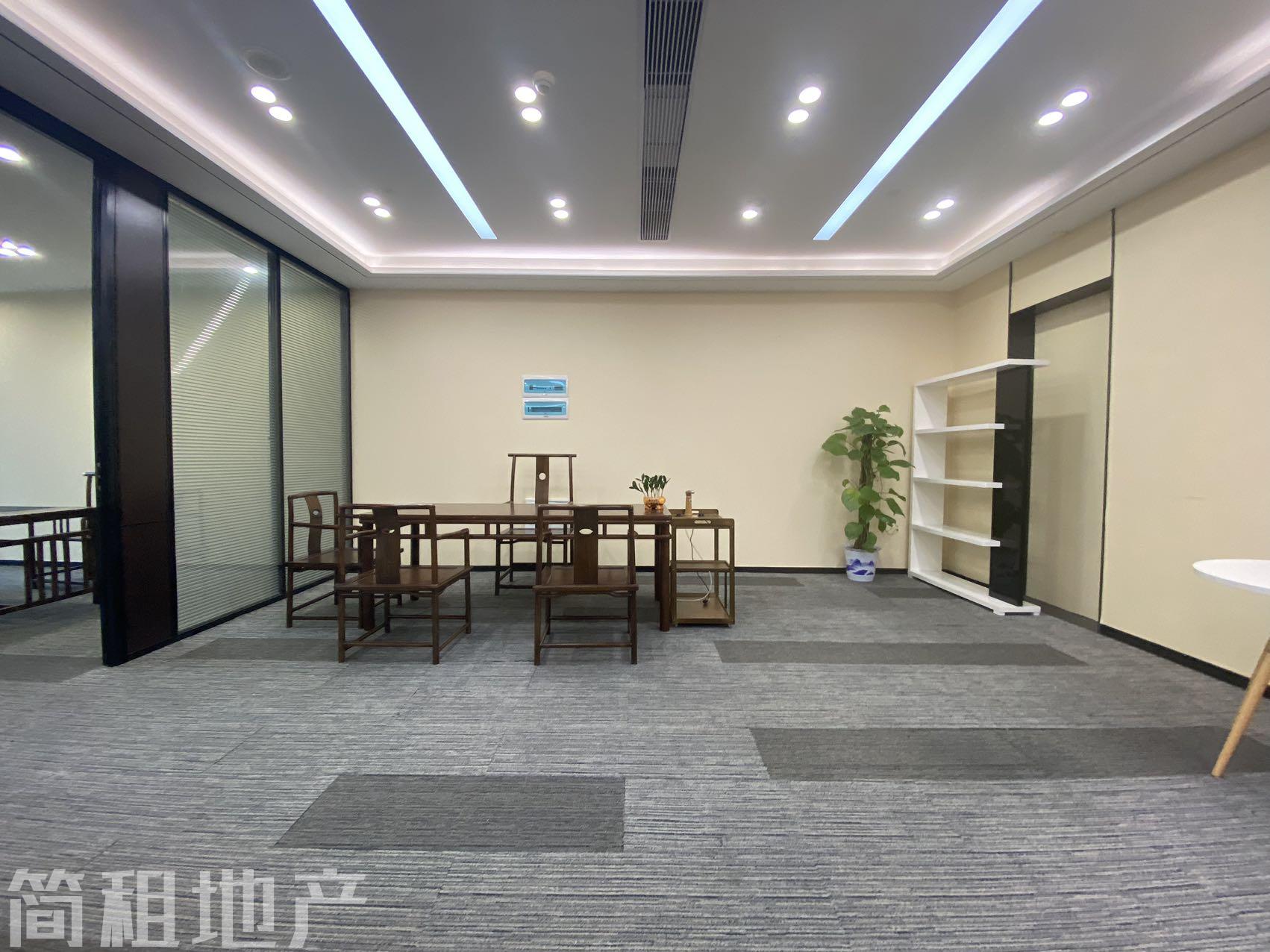 岗厦地铁口 福田京地大厦精装带家私电梯业主直租拎包办公