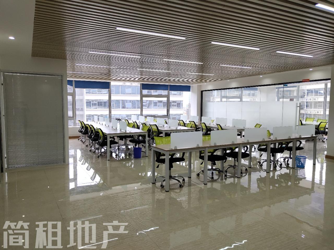 双面采光 同泰时代广场精装499平带家私出租 福永地铁