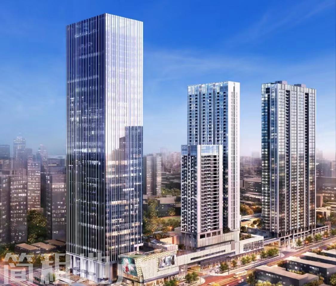使用率64 楼下就是地铁口 玺玥大厦精装88平 1+1格局