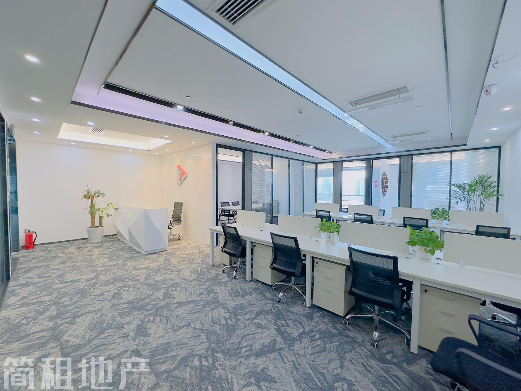 带家具 前台大 一手直租 新楼 赛西科技大厦 腾讯旁 24小时空调