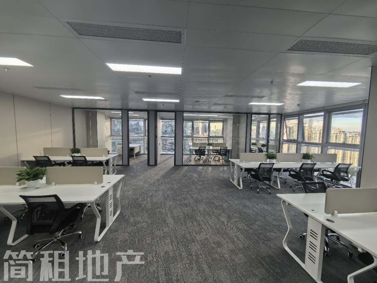 带家具 双面采光 微软科通大厦 新楼  24小时空调