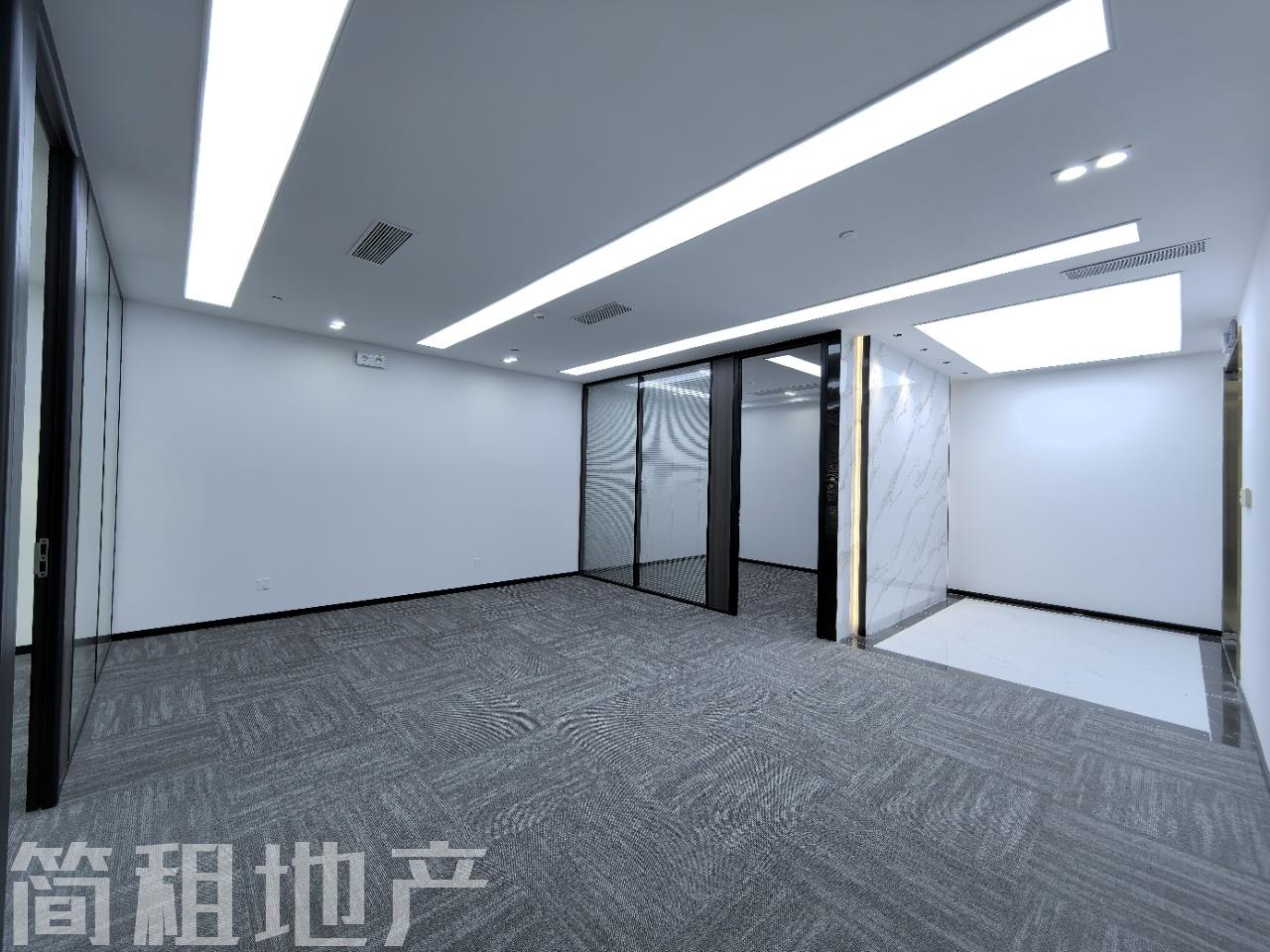 一手业主直租 使用率65  大冲商务中心精装110平 楼下就是地铁口