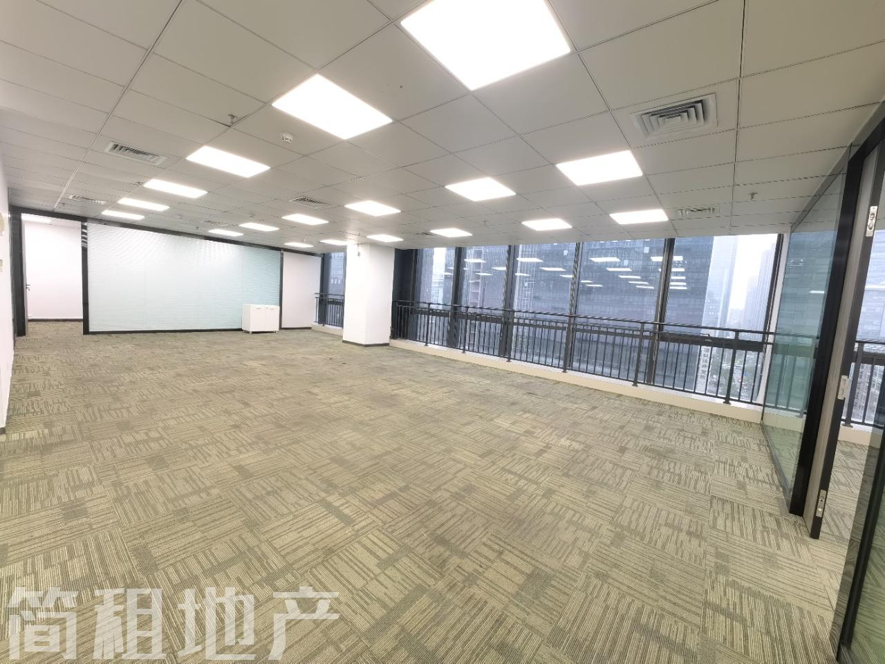 双面采光 航盛科技大厦 一手直租 70%使用率 双地铁 