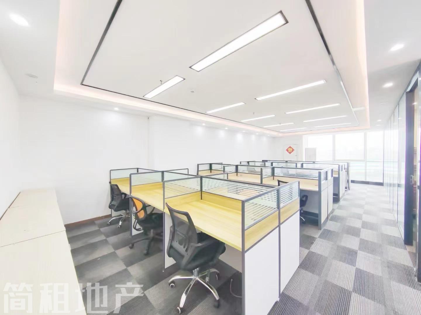 卫东龙商务大厦AB座90-356平带家具空调地铁口物业