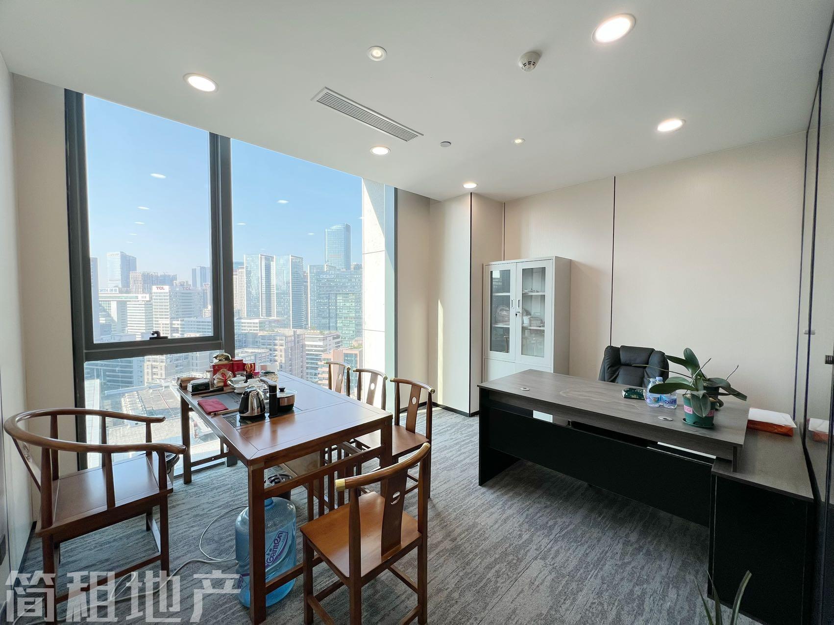 带家具 隔间大 双地铁口 中检大厦 24小时计流量