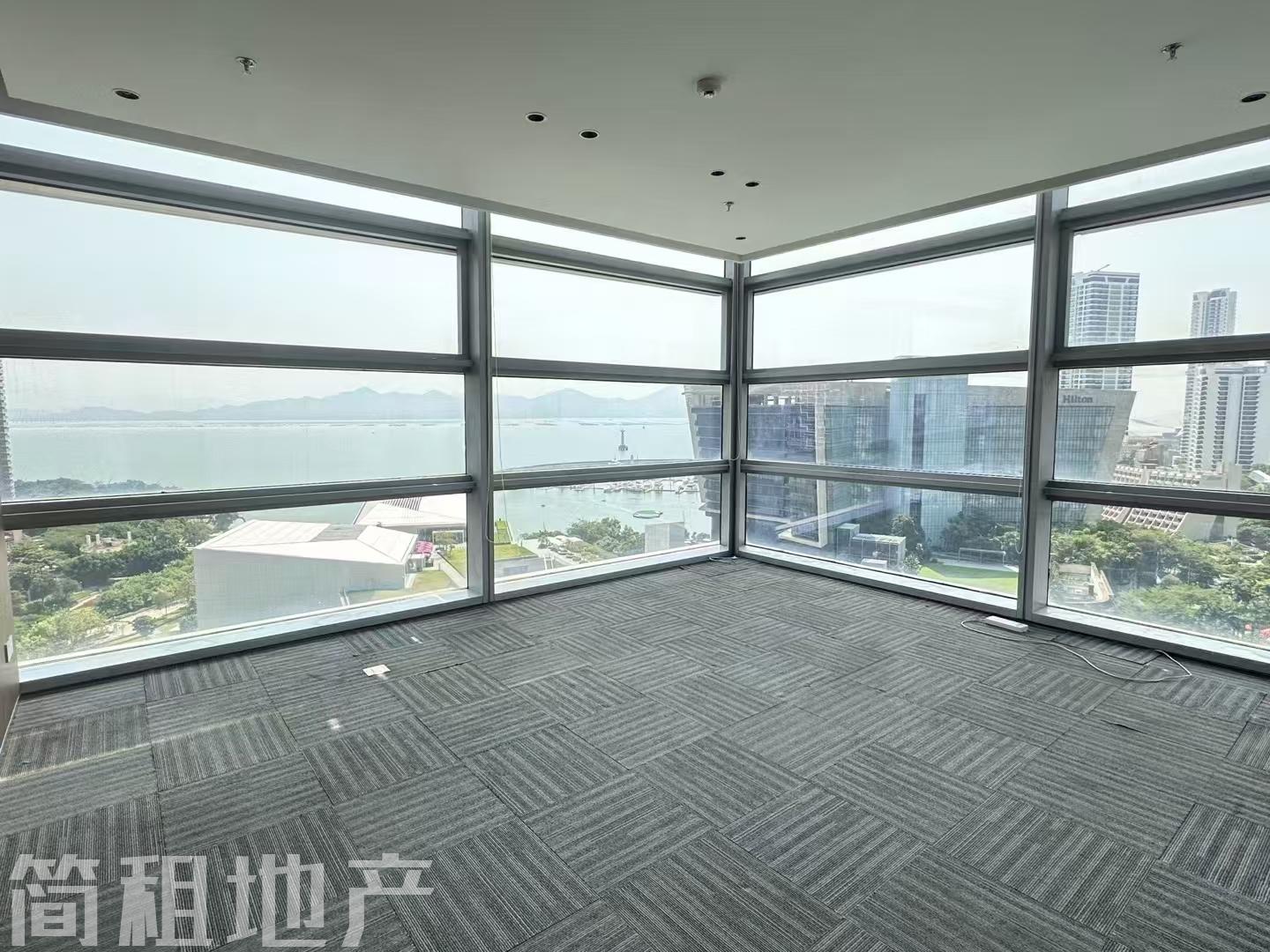 新出！招商局广场整层2063㎡ 无敌海景，双阳台！降价了！！