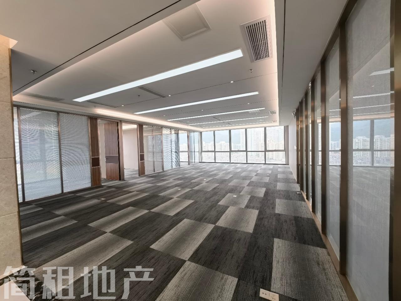 双面采光视野好 一手 侨城坊 园林式办公 24小时空调 楼下就是商业