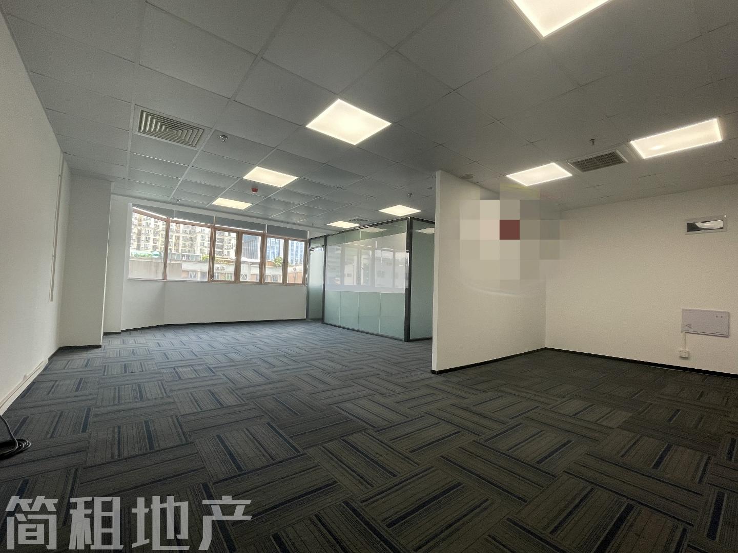 精装带隔间 一手 高使用率 上海汽车大厦 国企物业