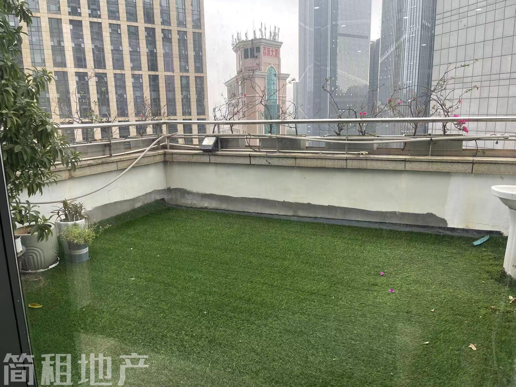 带阳台 稀缺户型 荔源商务大厦 一手直租 楼下就是地铁