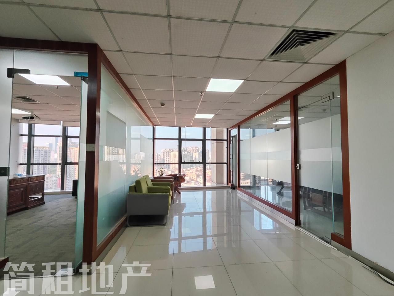 带上下水 一手直租 高使用率 濠盛商务中心 近地铁 空调24小时