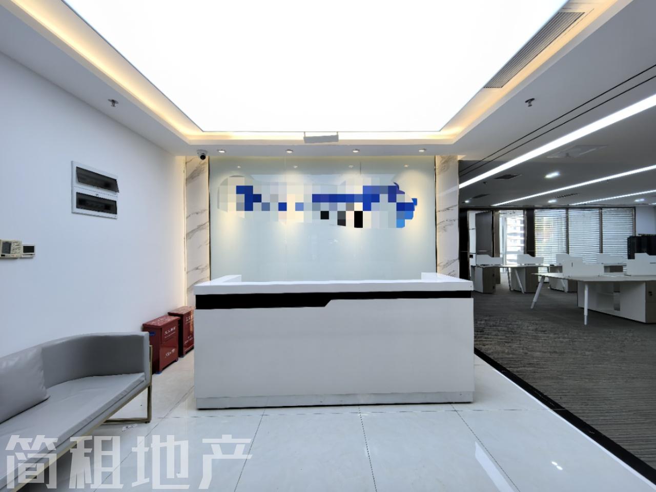正电梯口 大小均有 大冲商务中心 一手直租 房产证面积