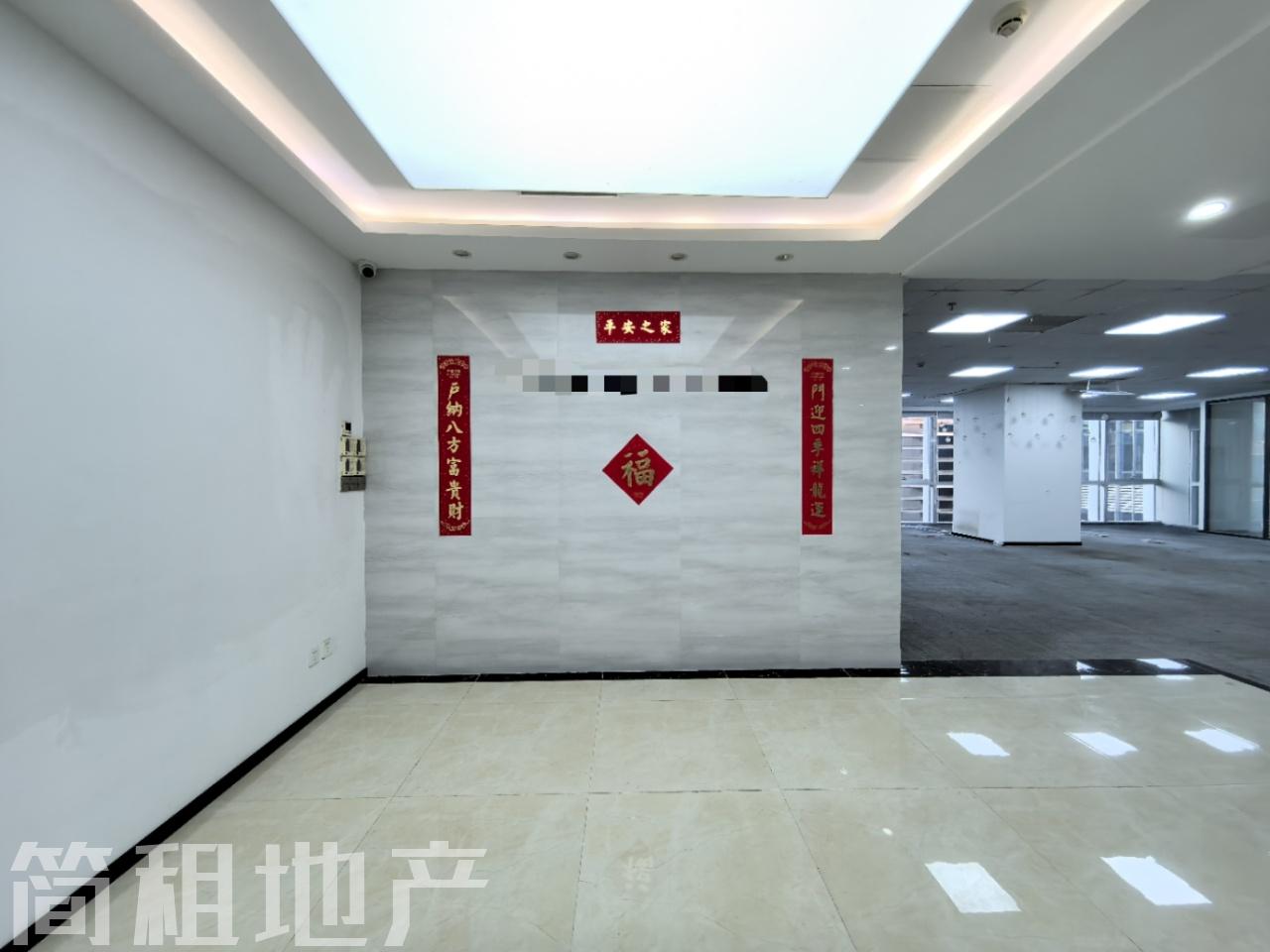 东北双面采光  大小均有 大冲商务中心 一手直租 房产证面积