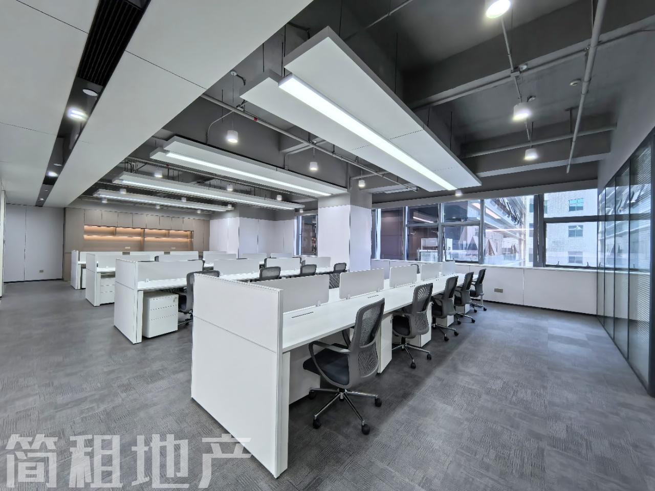 全新带家具样板间来了 金融科技大厦 一手 高使用率 24小时空调
