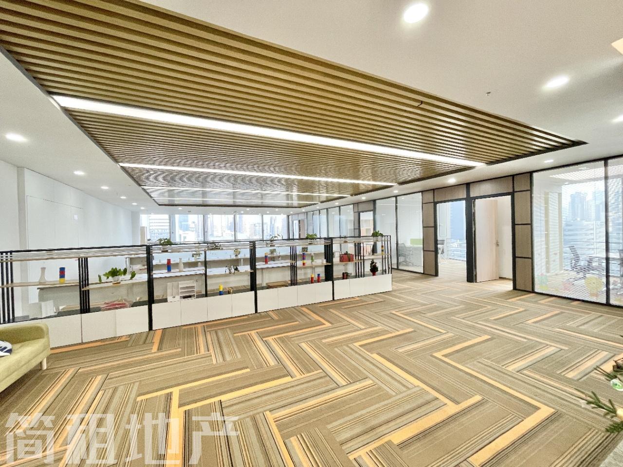 东南朝向,双面采光,电梯口,全新装修,公用会议室 劲嘉科技大厦_简租地产