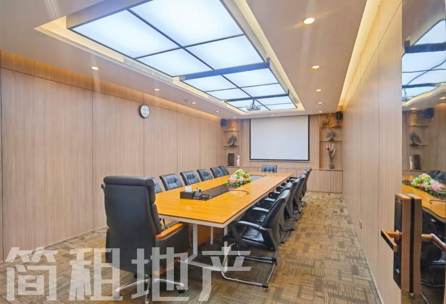 东南朝向,双面采光,电梯口,全新装修,公用会议室 劲嘉科技大厦_简租地产