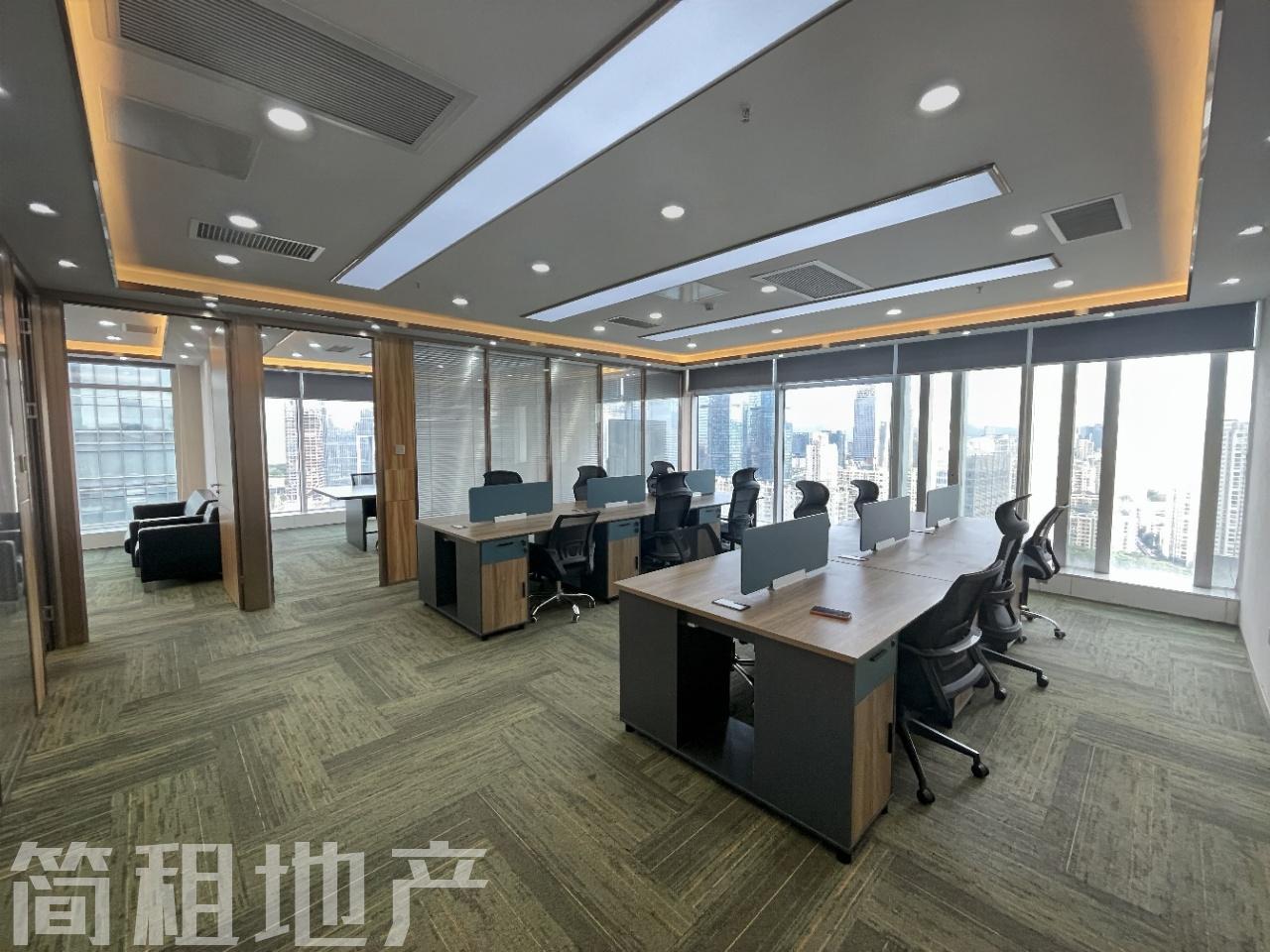 双面采光 户型方正 一手直租 使用率70%  天利中央商务广场