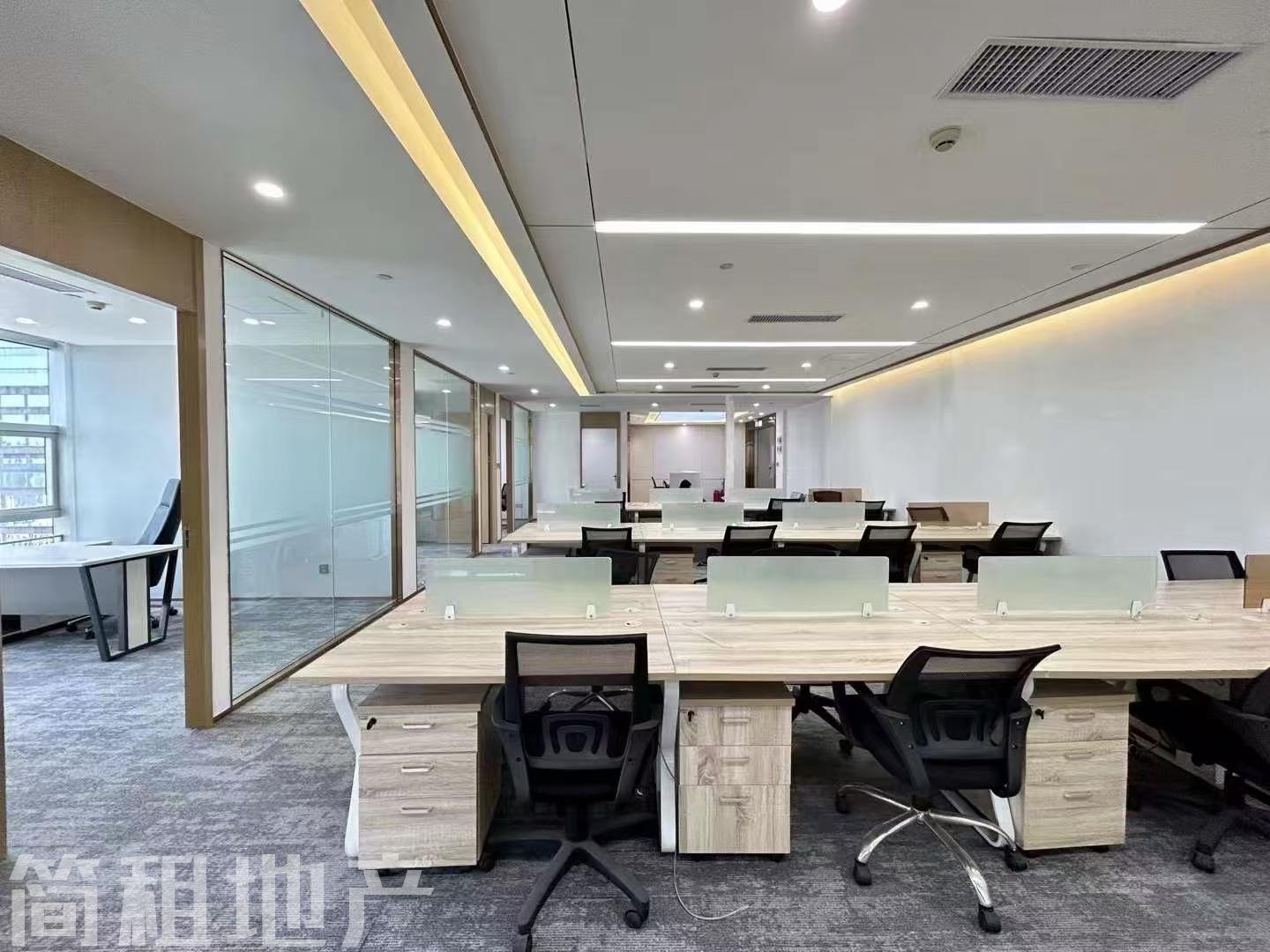 福田CBD 精装470平 6+1格局 朝东向 带全套家私 拎包办公