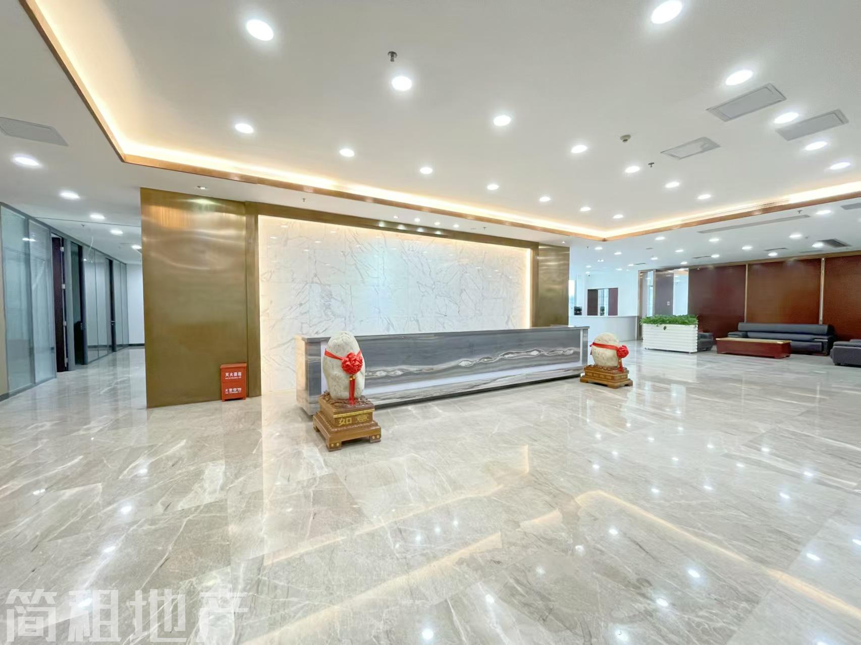豪装整层 全套家具 85%使用率 科兴科学园 园林式办公